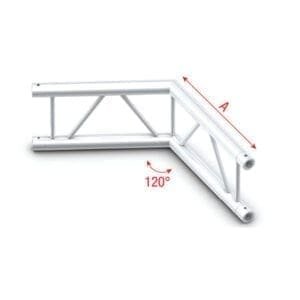 Showtec FS30-004V verticale laddertruss hoek 120 Showtec FS30 truss J&H licht en geluid