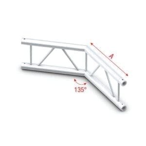 Showtec FS30-005V verticale laddertruss hoek 135 Showtec FS30 truss J&H licht en geluid