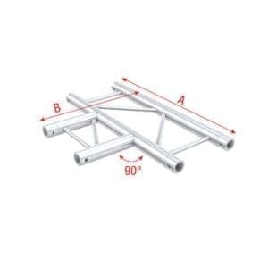 Showtec FS30-017H horizontaal laddertruss T-stuk Podium en rigging J&H licht en geluid