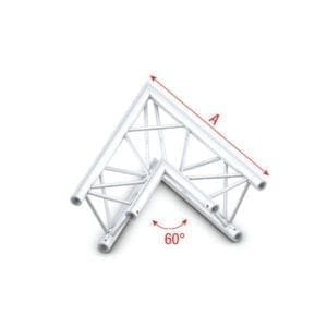 Showtec FT30-002 trusshoek 60 Showtec FT30 truss J&H licht en geluid