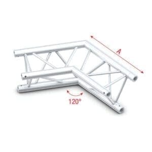 Showtec FT30-004 trusshoek 120 Showtec FT30 truss J&H licht en geluid