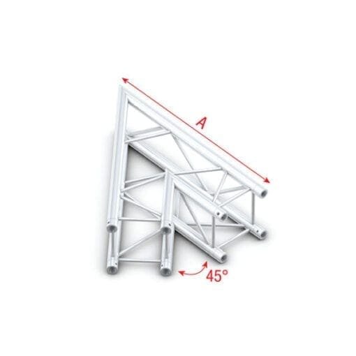 Showtec GQ30-001 trusshoek 45 Showtec GQ30 truss J&H licht en geluid
