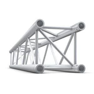 Milos Straight 2000mm Podium en rigging J&H licht en geluid