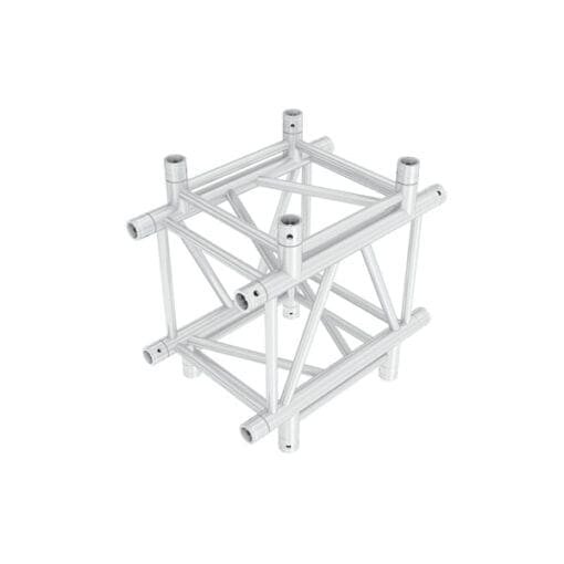 Milos Cross 4-way Heavy Duty Podium en rigging J&H licht en geluid