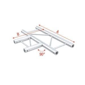 Showtec GS30-017H – Horizontaal laddertruss T-stuk Showtec GS30 truss J&H licht en geluid