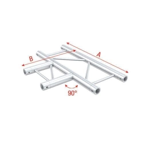 Showtec GS30-017H – Horizontaal laddertruss T-stuk Showtec GS30 truss J&H licht en geluid