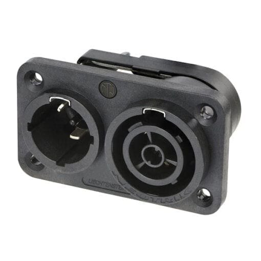 Neutrik PowerCon True1 in/outlet connector Aansluitingen 240 V J&H licht en geluid