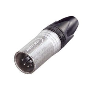 Neutrik NC5 MXX, 5-polige XLR male connector Aansluitingen en connectoren J&H licht en geluid