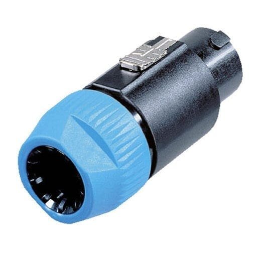 Neutrik 8-polige Speakon male connector Aansluitingen en connectoren J&H licht en geluid