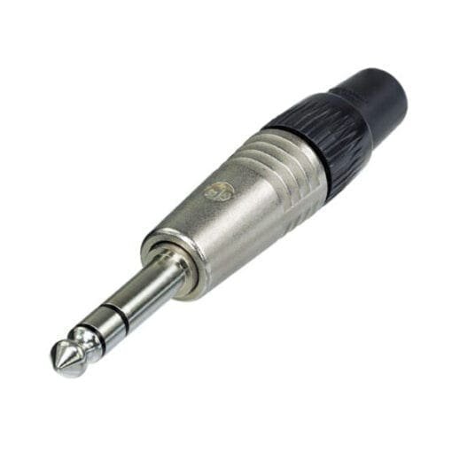 Neutrik Stereo Jack plug (nikkel) Audio J&H licht en geluid