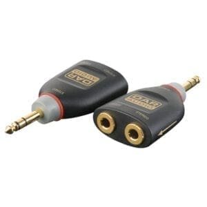 DAP Xcaliber Jack male – 2 Jack female stereo adapter Adapters J&H licht en geluid