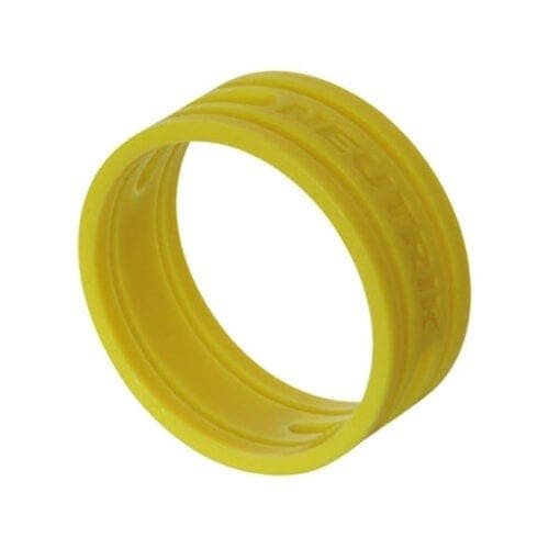 Neutrik Kleurring voor een XX-type XLR connector, geel Aansluitingen en connectoren J&H licht en geluid