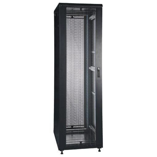 Showgear RCA-FSG Network Cabinet, Glass Door hoezen en kisten J&H licht en geluid