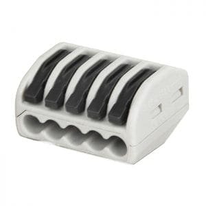 Showgear Cable Terminal – 5-way Architectuur- verlichting J&H licht en geluid