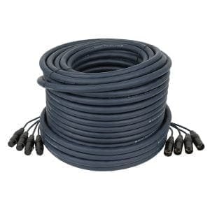 DAP Neutrik DMX Snake 4-way 5-pin XLR DMX-kabels J&H licht en geluid