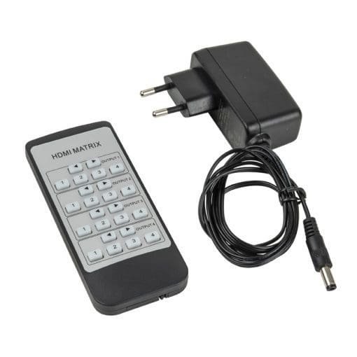 DMT VT101 – HDMI Matrix 4×4 Audiovisueel J&H licht en geluid 5