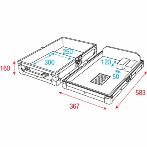 Showgear Case for Pioneer CDJ-3000 DJ-kisten DCA J&H licht en geluid 4