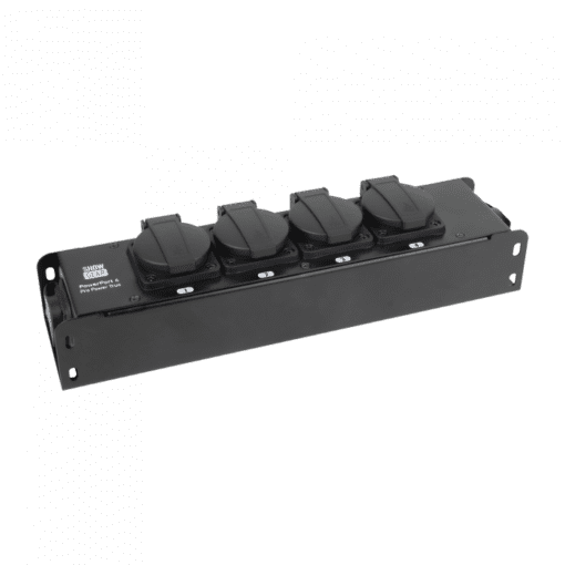 Showgear Powerport 4 Kabels en aansluitingen J&H licht en geluid