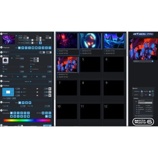 Arkaos Media Master Express 6 Audiovisueel J&H licht en geluid 9