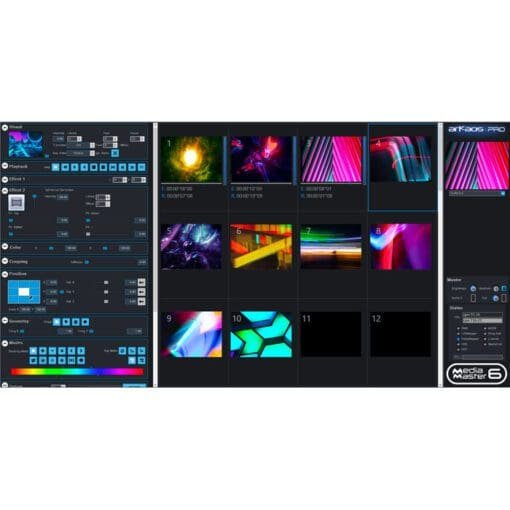 Arkaos MediaMaster Pro 6 Audiovisueel J&H licht en geluid 8