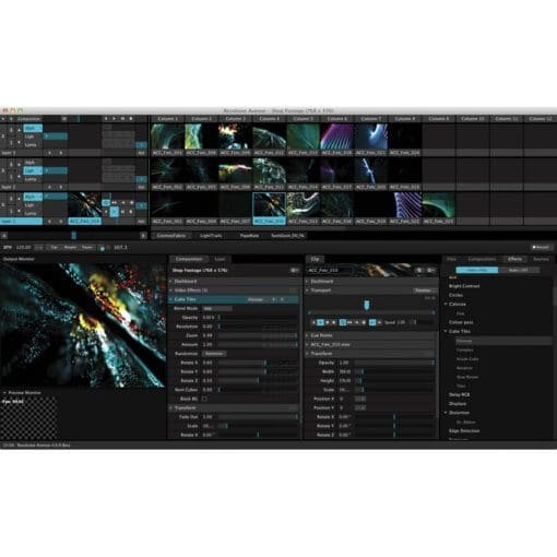 Resolume Resolume Avenue 7.0 Audiovisueel J&H licht en geluid