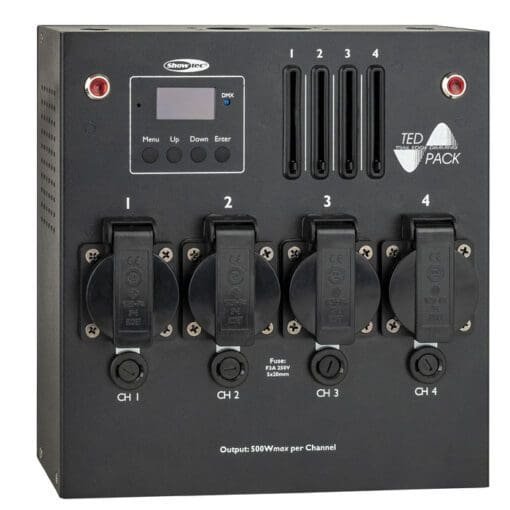 Showtec TED Pack LC CEE 7/5 Dimmerpacks J&H licht en geluid