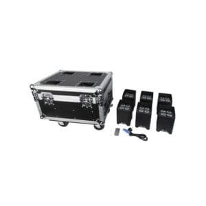 Showtec EventLITE 4/10 Q6 Set Accu spots J&H licht en geluid