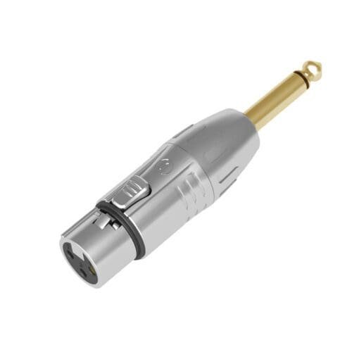 Seetronic XLR 3P female to Jack mono male Adapters J&H licht en geluid