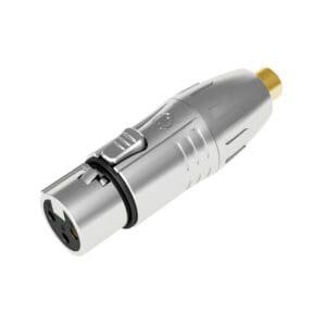 Seetronic XLR 3P female to RCA female Adapters J&H licht en geluid