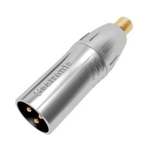 Seetronic XLR 3P male to RCA female Adapters J&H licht en geluid