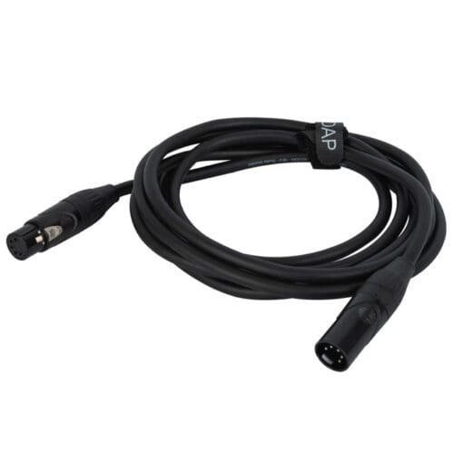 DAP FLX08 – DMX/AES-EBU XLR/M 5P to XLR/F 5P DMX-kabels J&H licht en geluid