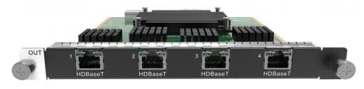 Novastar H Series 4x HDBaseT Uitgangskaart Audiovisueel J&H licht en geluid