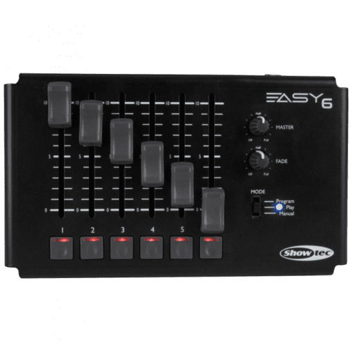 Showtec Easy 6-kanaals mobiele DMX controller Entertainment- verlichting J&H licht en geluid 3