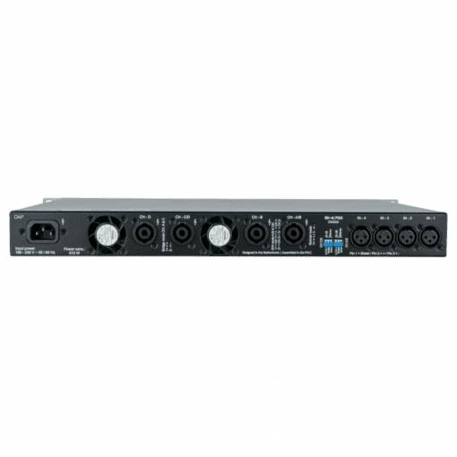 DAP SI-4.700 4x 700 W installatieversterker Audio J&H licht en geluid 2