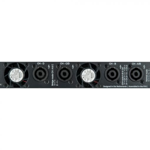 DAP SI-4.700 4x 700 W installatieversterker Audio J&H licht en geluid 5