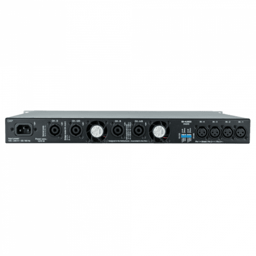 DAP SI-4.900 4x 900 W installatieversterker Audio J&H licht en geluid 2