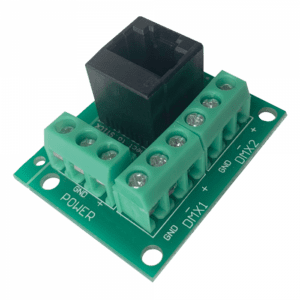 Nicolaudie Architectural Adapter van RJ45 naar schroefterminal Accessories voor Controller J&H licht en geluid