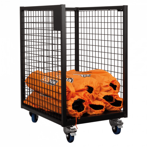 Wentex Trolley voor Backdrops – Half Size Pipe & Drape hardware J&H licht en geluid