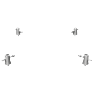Milos Connectors voor MCBB Base Plate M290/M390 Podium en rigging J&H licht en geluid