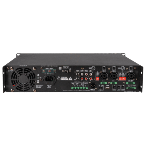 DAP ZA-9120DAB 120 W 100 Volt 2-Zone Mengversterker Audio J&H licht en geluid 2