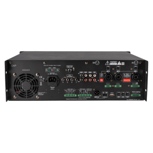 DAP ZA-9250VDAB 250 W 100 Volt 4-Zone Mengversterker Audio J&H licht en geluid 2