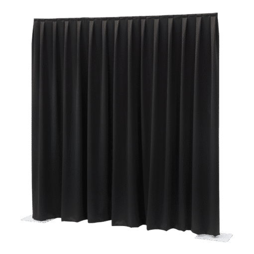 WENTEX P&D Curtain MGS 5.16 oz/yd² (USA) Pipe & Drape Gordijnen Imperial J&H licht en geluid