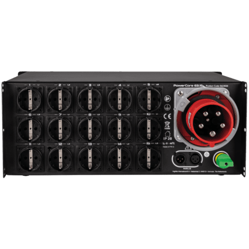 SHOWGEAR PowerCore 63.15 – 15x Schuko Kabels en aansluitingen J&H licht en geluid 3