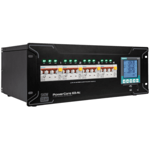 SHOWGEAR PowerCore 63.4c – 4x CEE 32A Kabels en aansluitingen J&H licht en geluid