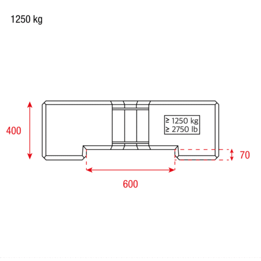 MILOS Betonnen Ballastgewicht Podium en rigging J&H licht en geluid 2