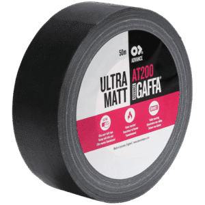 ADVANCE AT200 Ultra-matte Textieltape Advance Gaffa® Podium accessoires J&H licht en geluid