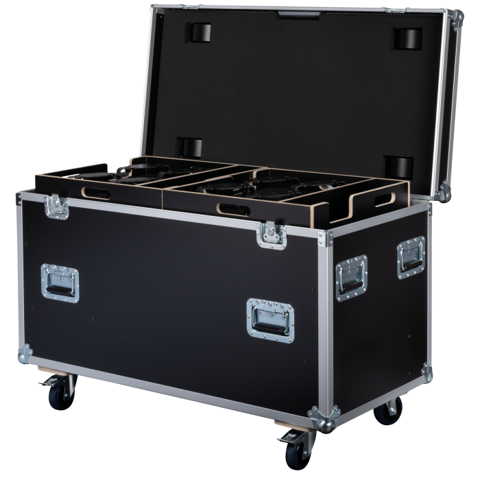 SHOWTEC Case voor 2x Stage Blinder FLEX Blaze / Titan Strobe FLEX FX Kisten J&H licht en geluid SHOWTEC Case voor 2x Stage Blinder FLEX Blaze / Titan Strobe FLEX FX Kisten J&H licht en geluid