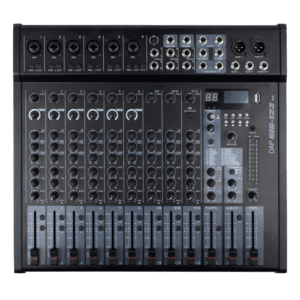 DAP GIG-123 V2 12-kanaals analoog mengpaneel met FX Audio J&H licht en geluid