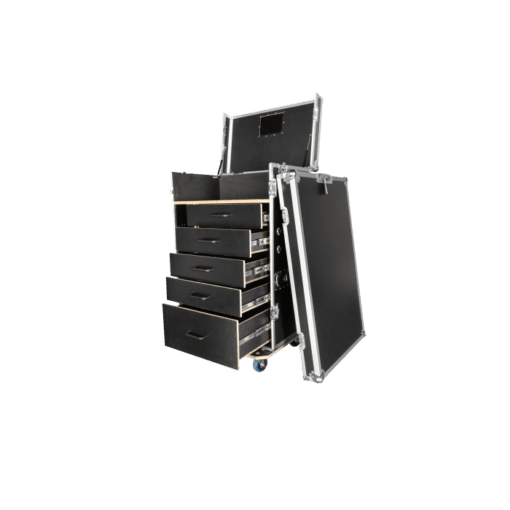 SHOWGEAR Flightcase met Lades 2 Diverse kisten J&H licht en geluid 5