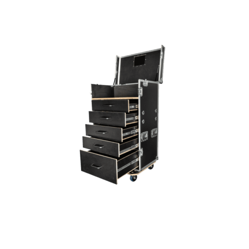 SHOWGEAR Flightcase met Lades 2 Diverse kisten J&H licht en geluid 7